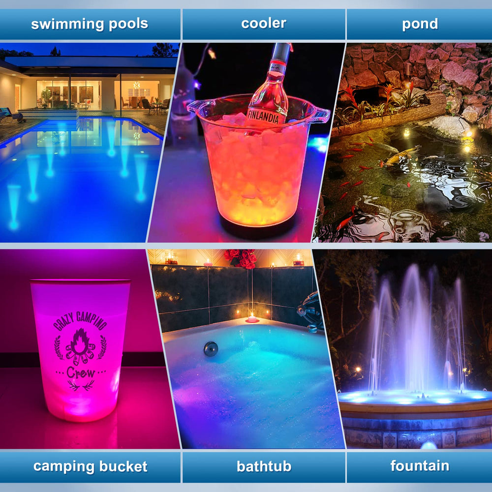 U UZOPI held in hand to show scale and portability, ideal for pools and parties