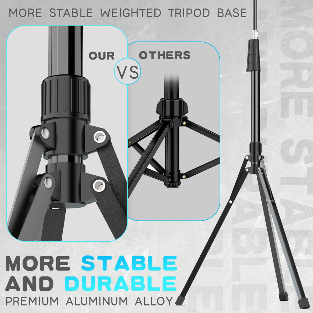 UBeesize primer plano del gooseneck flexible para ángulos creativos