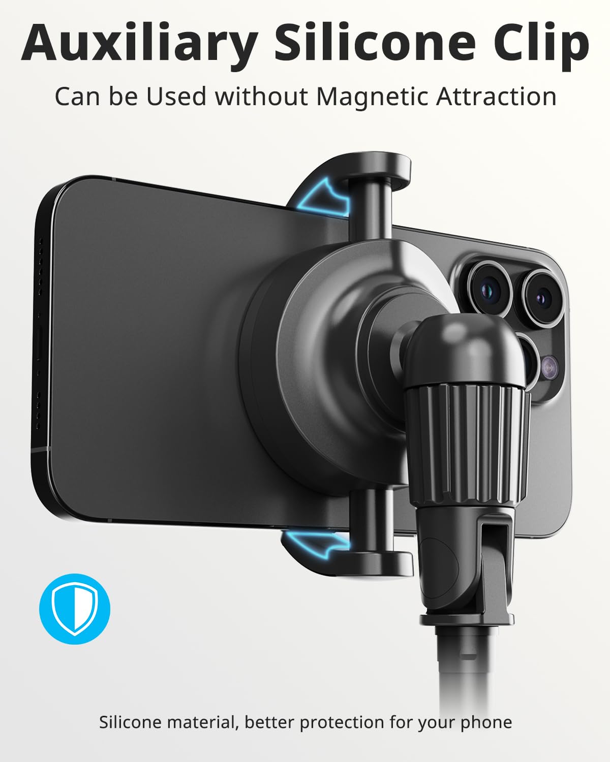 UBeesize detalle del acoplamiento magnético con sujeción segura