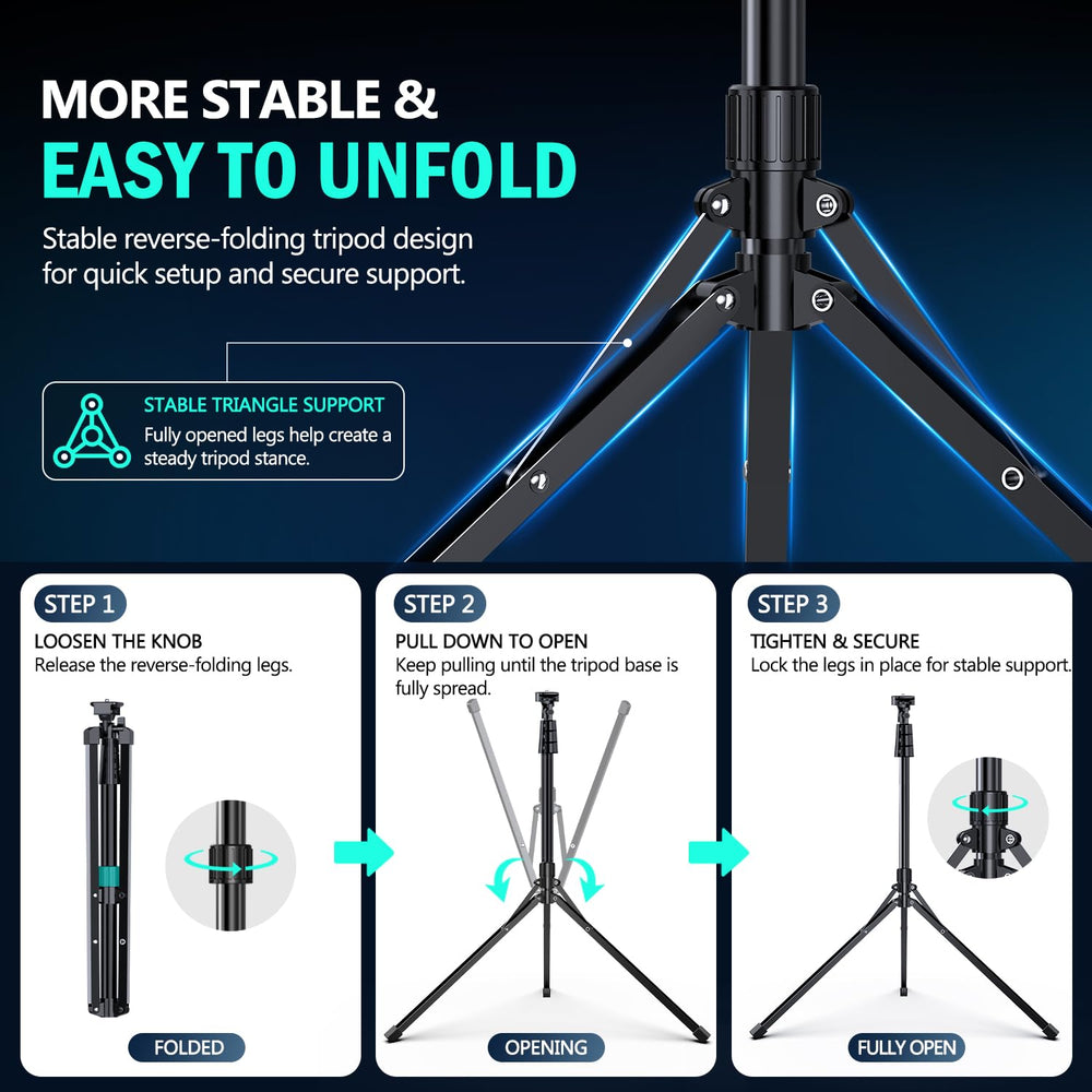 UBeesize pinza de teléfono giratoria 360° para encuadres horizontales y verticales