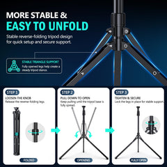 UBeesize pinza de teléfono giratoria 360° para encuadres horizontales y verticales