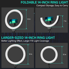 UBeesize detalle de LEDs y difusor mostrando calidad de luz suave