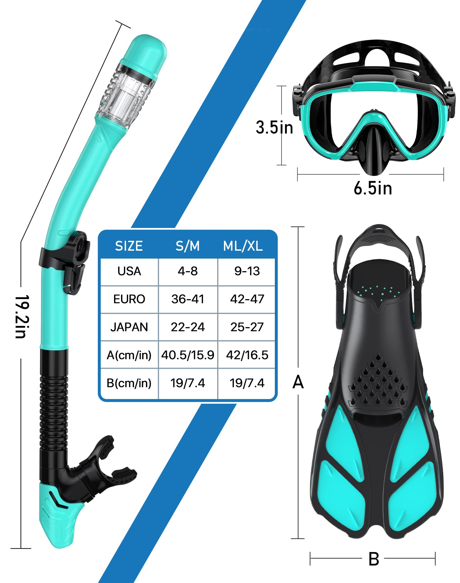 Ubekezele kit completo en uso recreativo en la orilla para explorar