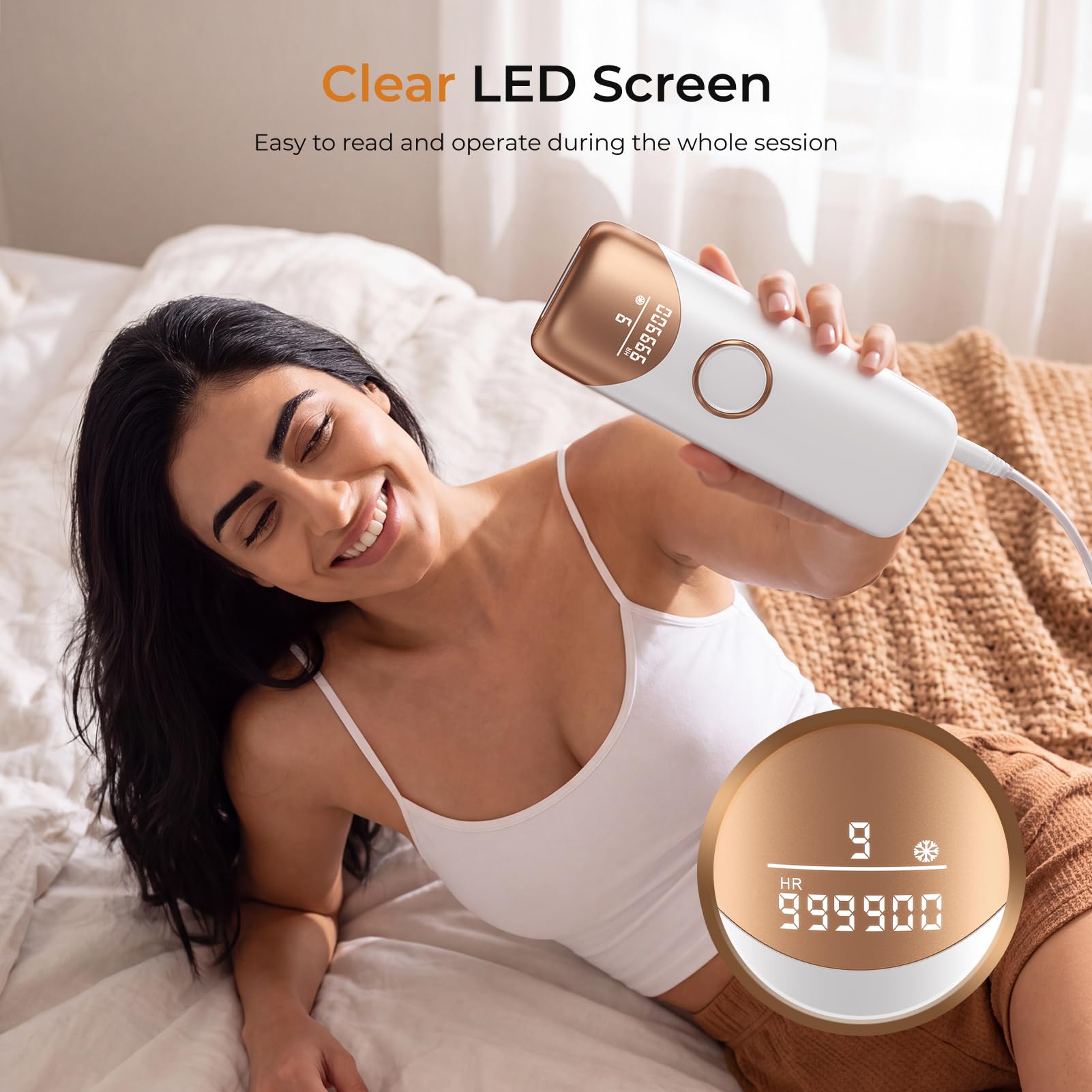 Ubroo con accesorios incluyendo gafas y afeitadora listos para usar