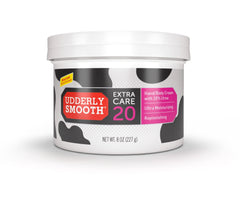 Udderly Smooth frente del envase mostrando tamaño y propósito hidratante