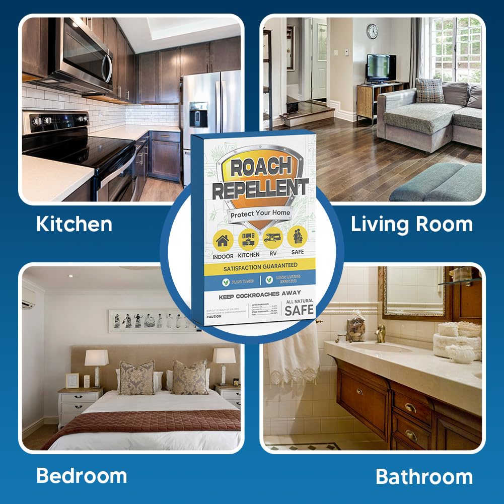 UDyoude strip behind refrigerator demonstrating coverage near appliances and entry gaps