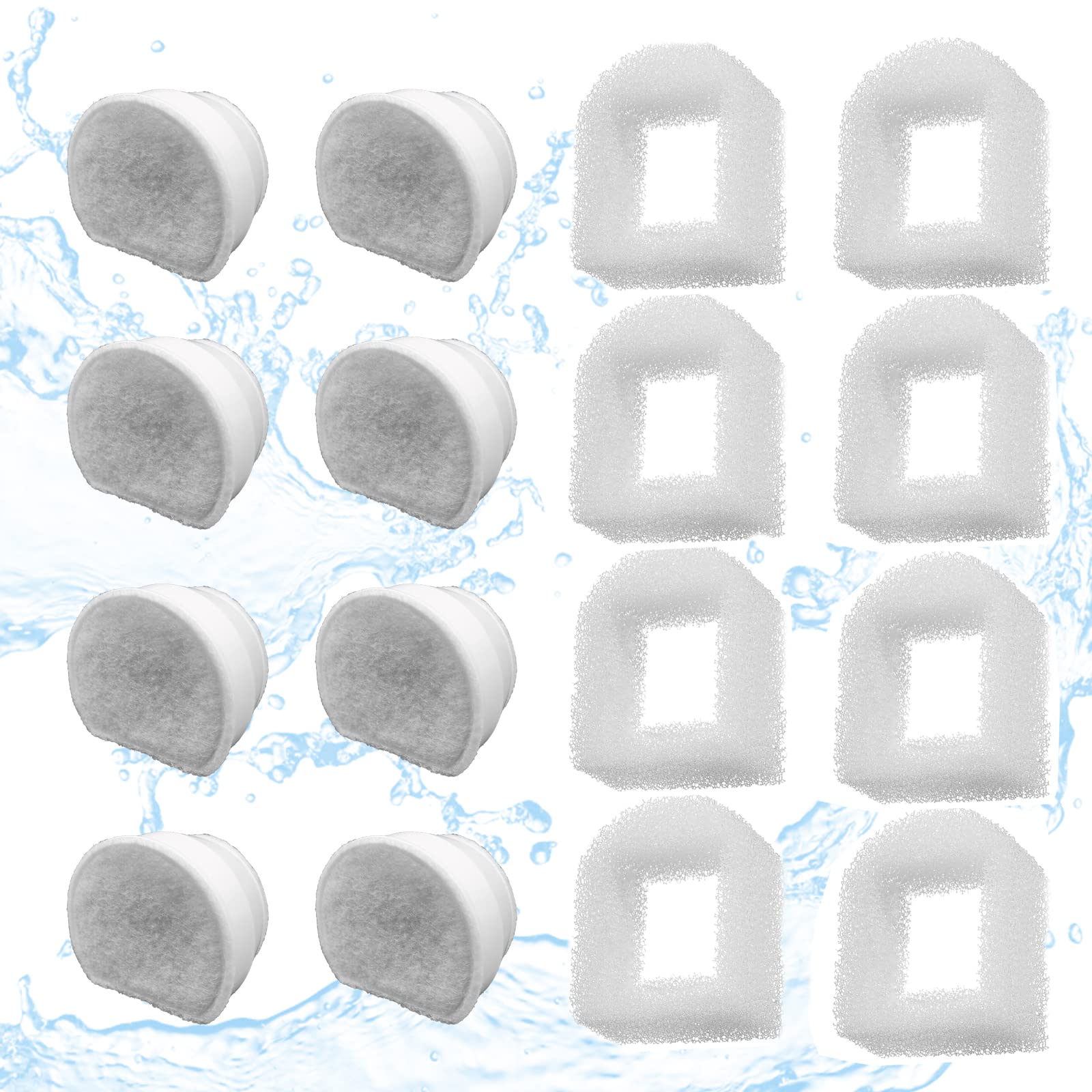 Ukulork paquete frontal de 16 filtros con ahorro y repuestos listos