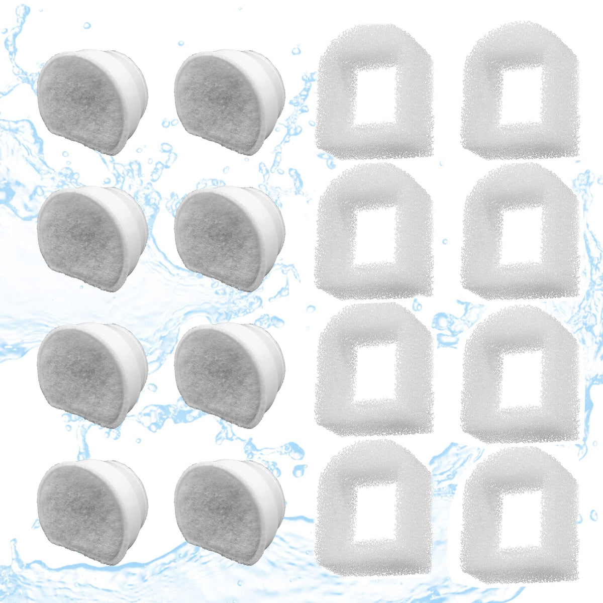 Ukulork paquete frontal de 16 filtros con ahorro y repuestos listos