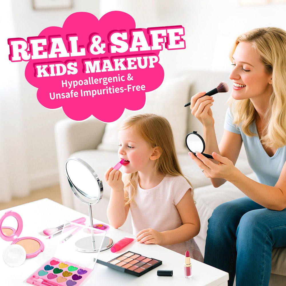 ULOVEME labiales y brillos en tonos suaves, protección y brillo infantil