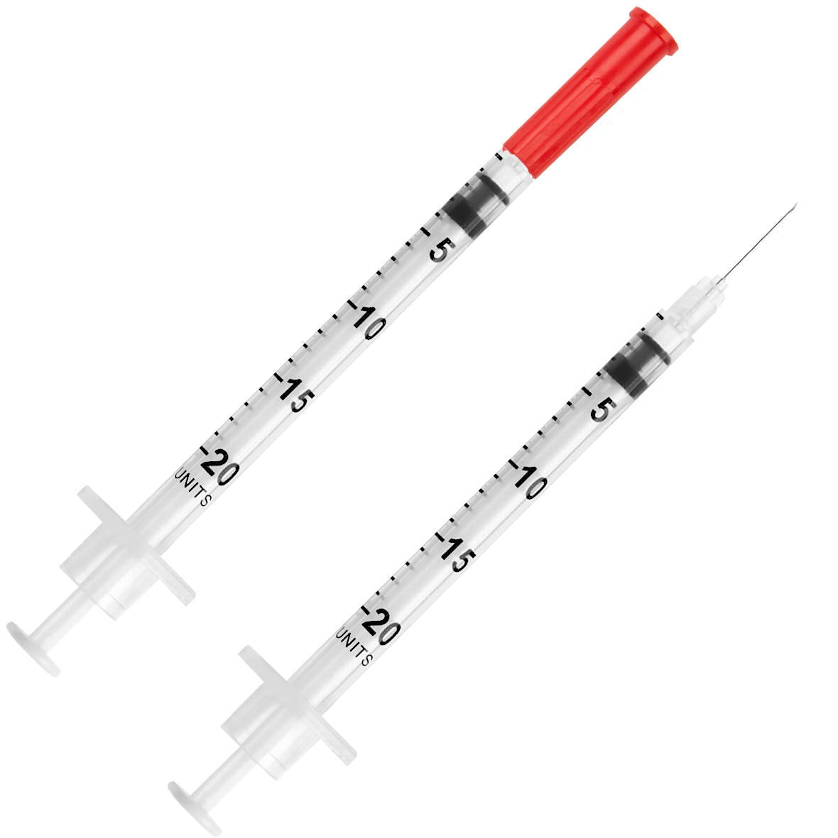 UltiCare VetRx needle close-up showing silicone coating for smoother injections