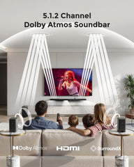 ULTIMEA subwoofer potente con graves profundos para cine