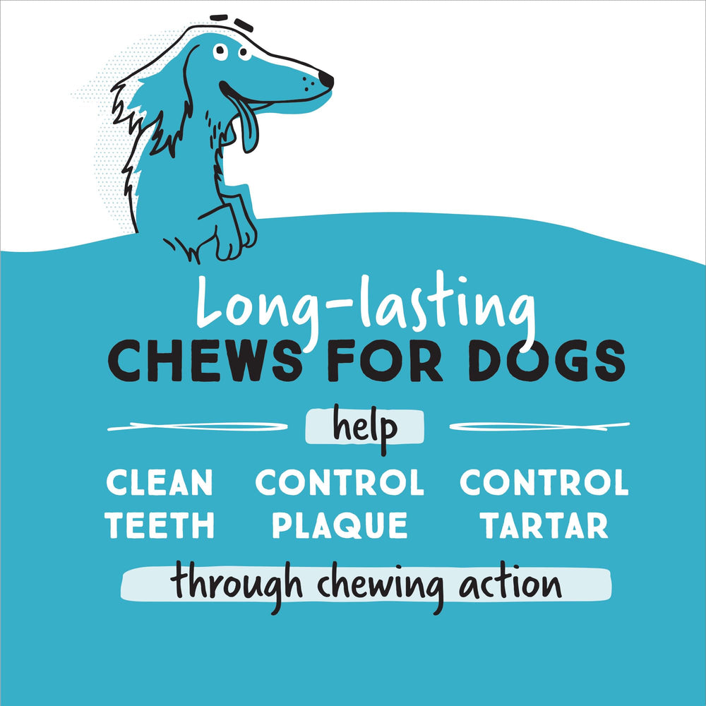 Ultra Chewy empaque abierto con huesos individuales, práctico para llevar