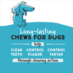 Ultra Chewy empaque abierto con huesos individuales, práctico para llevar