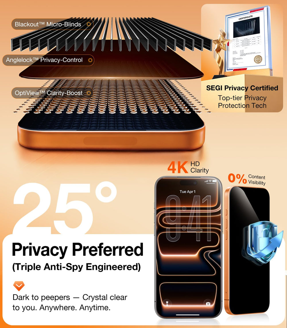 UltraGlass borde 3D curvado que se integra con pantalla y evita levantamiento