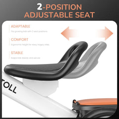 Umatoll triciclo detalle del asiento ajustable para crecimiento