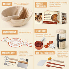 Frasco starter 800 ml Umite Chef con boca ancha para alimentar y observar actividad