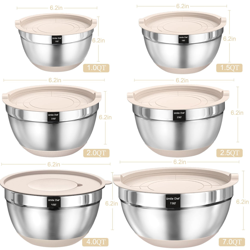 Umite Chef detalle de tapas herméticas mostrando sello para almacenamiento sin derrames
