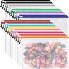 Umriox funda A4 frontal mostrando colores y cierre, organización práctica
