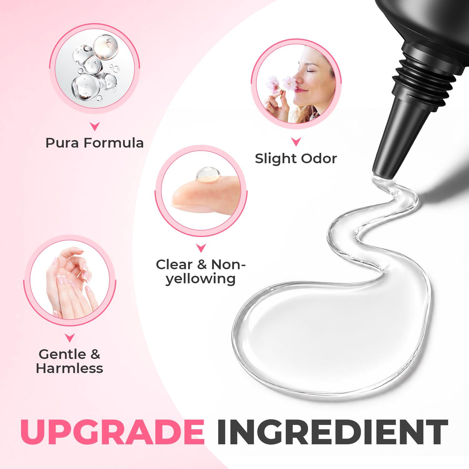 UNA GELLA frasco removedor 20ml sin acetona protegiendo uñas