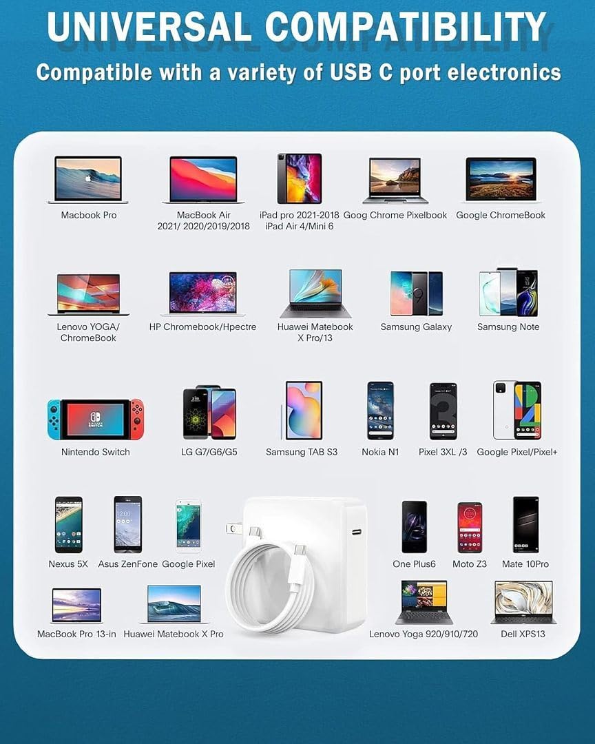 UNAWUDOH puerto USB-C con sello de compatibilidad y entrega precisa