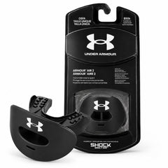 Under Armour vista frontal del empaque que explica usos y beneficios