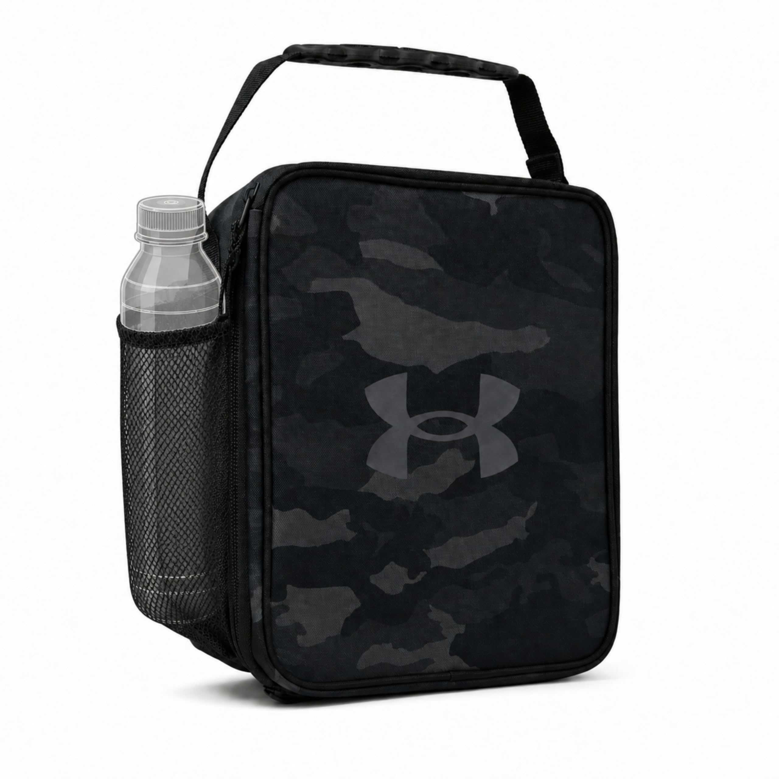 Under Armour vista frontal de la lonchera, diseño resistente y compacto