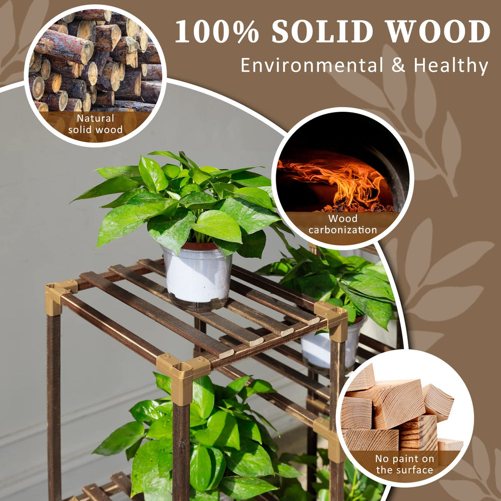 Uneedem wood grain close-up highlighting durable carbonized finish