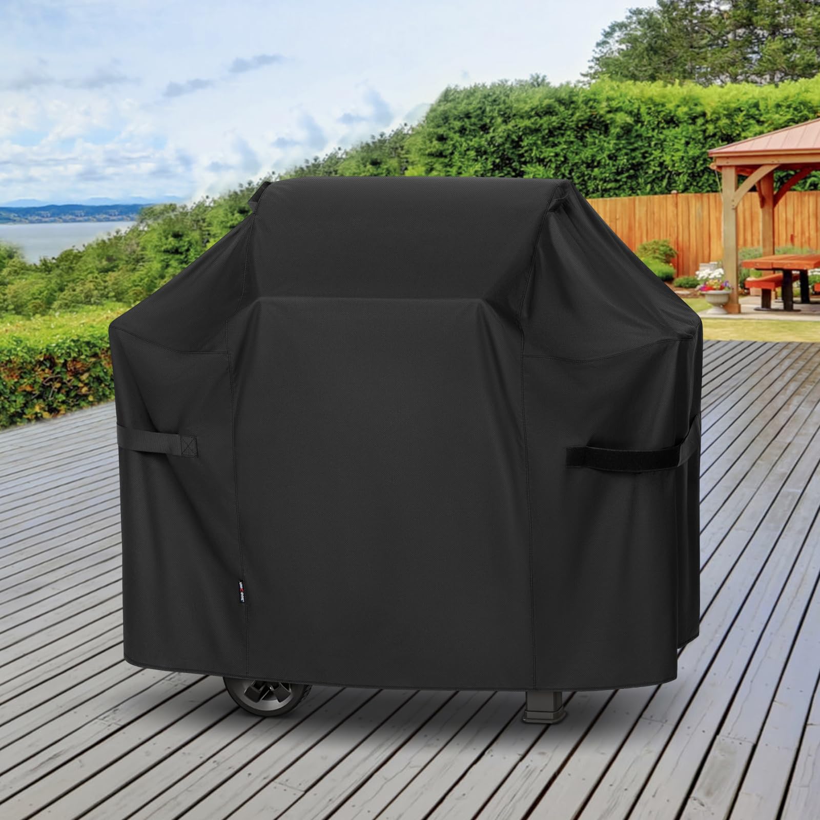 Unicook etiqueta del tejido resistente UV mostrando durabilidad