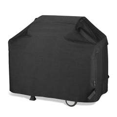 Unicook funda para parrilla 55 pulgadas vista frontal protegiendo la parrilla
