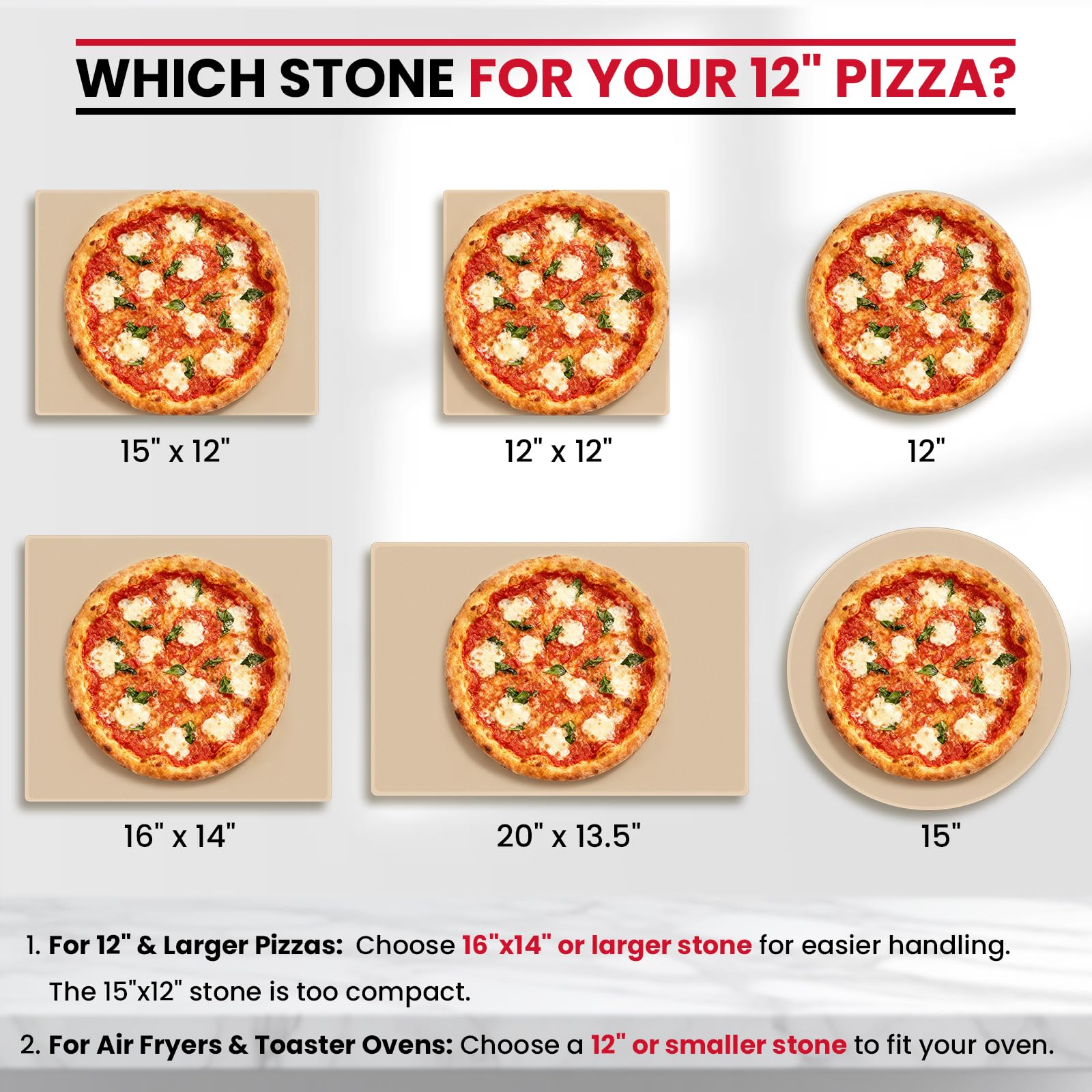 Unicook stone inside oven demonstrating proper clearance and safe fit benefit