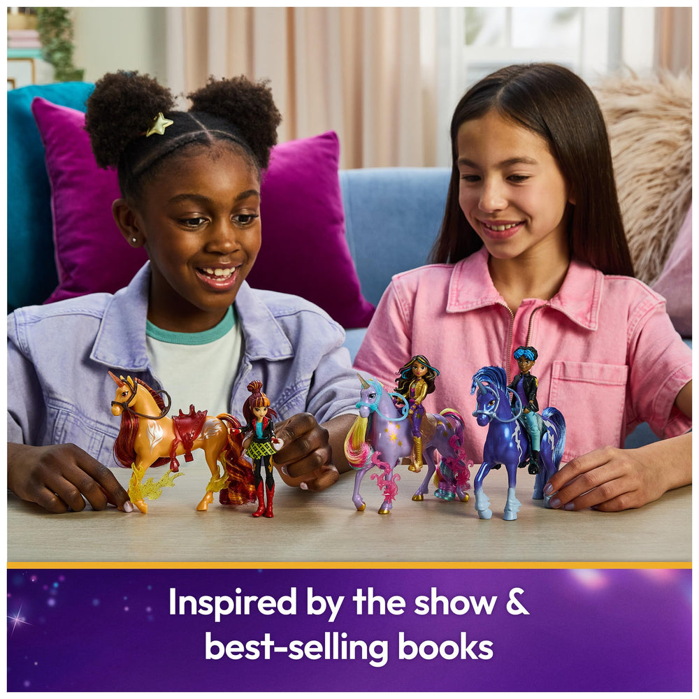 Unicorn Academy set en habitación infantil sugiriendo juego imaginativo