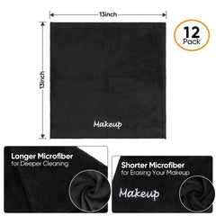 UNIMADE toallita en uso retirando maquillaje, limpieza sin frotar