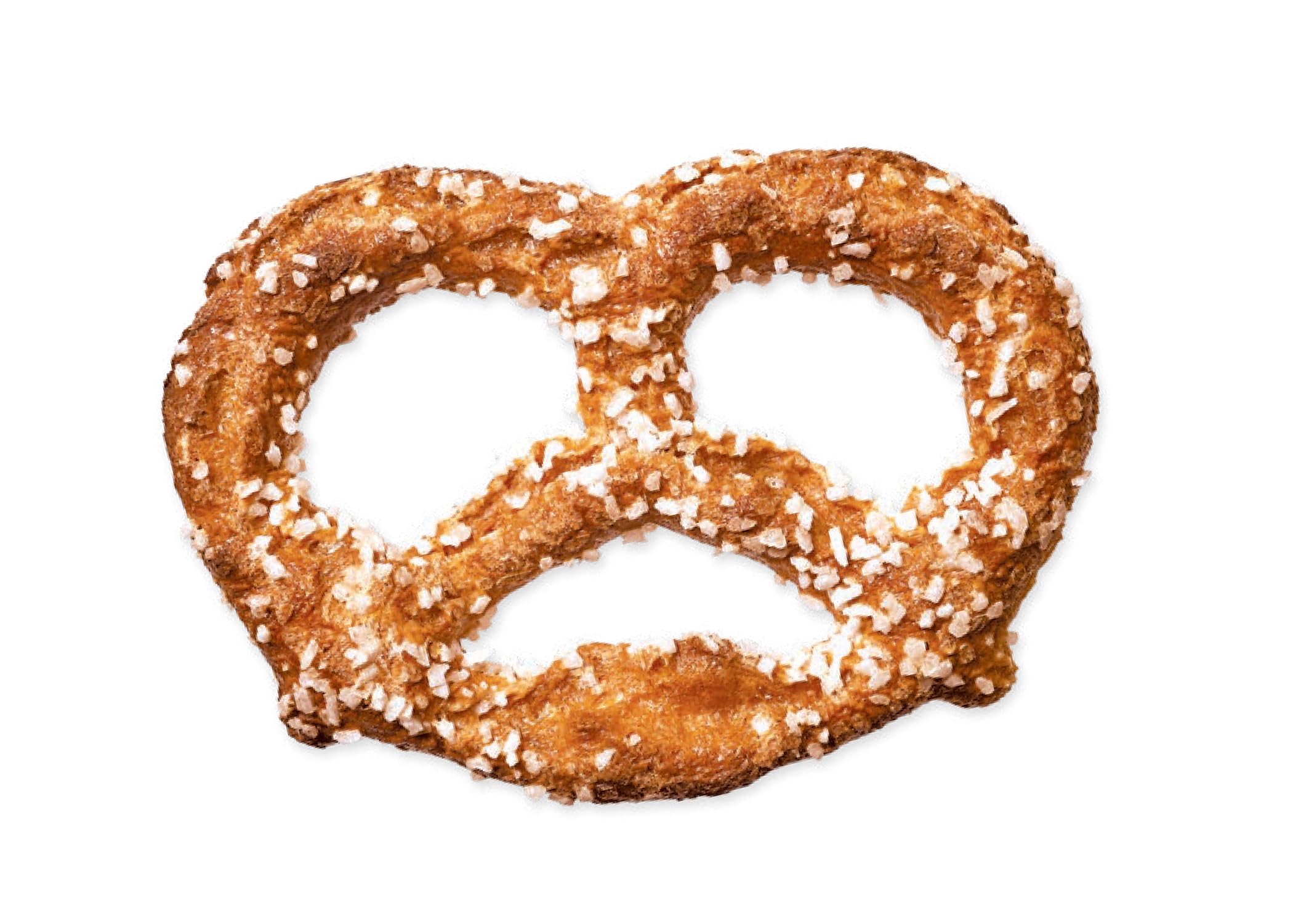 Unique Snacks pretzel servido con dip como snack para reuniones