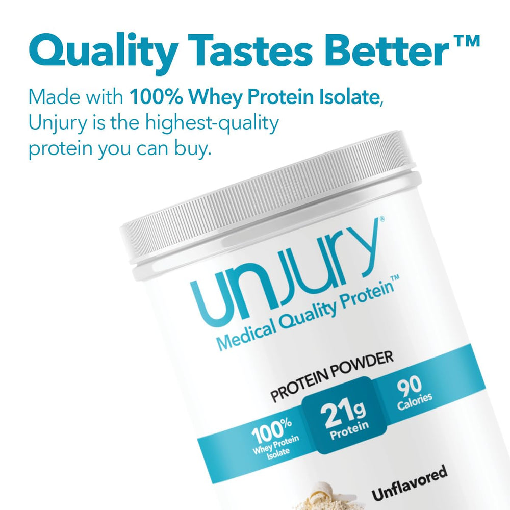 Unjury polvo en cuchara con 21 g por porción para un control exacto