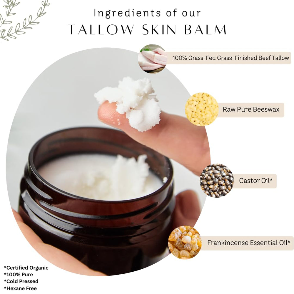 Untamed Organics etiqueta con ingredientes limpios y beneficios naturales