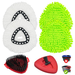 Uoiispet frente del pack con 4 cabezales y accesorios mostrando variedad y ahorro