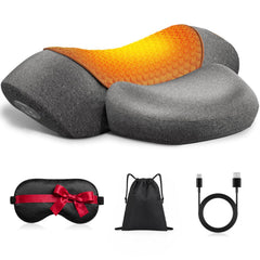 Upalled almohada frontal mostrando forma ergonómica y confort