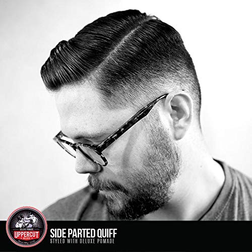 UPPERCUT DELUXE close side part showing precise hold and definition benefit