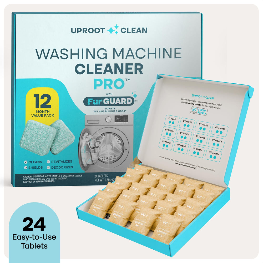 Uproot Clean filtro con pelos eliminados para evitar atascos
