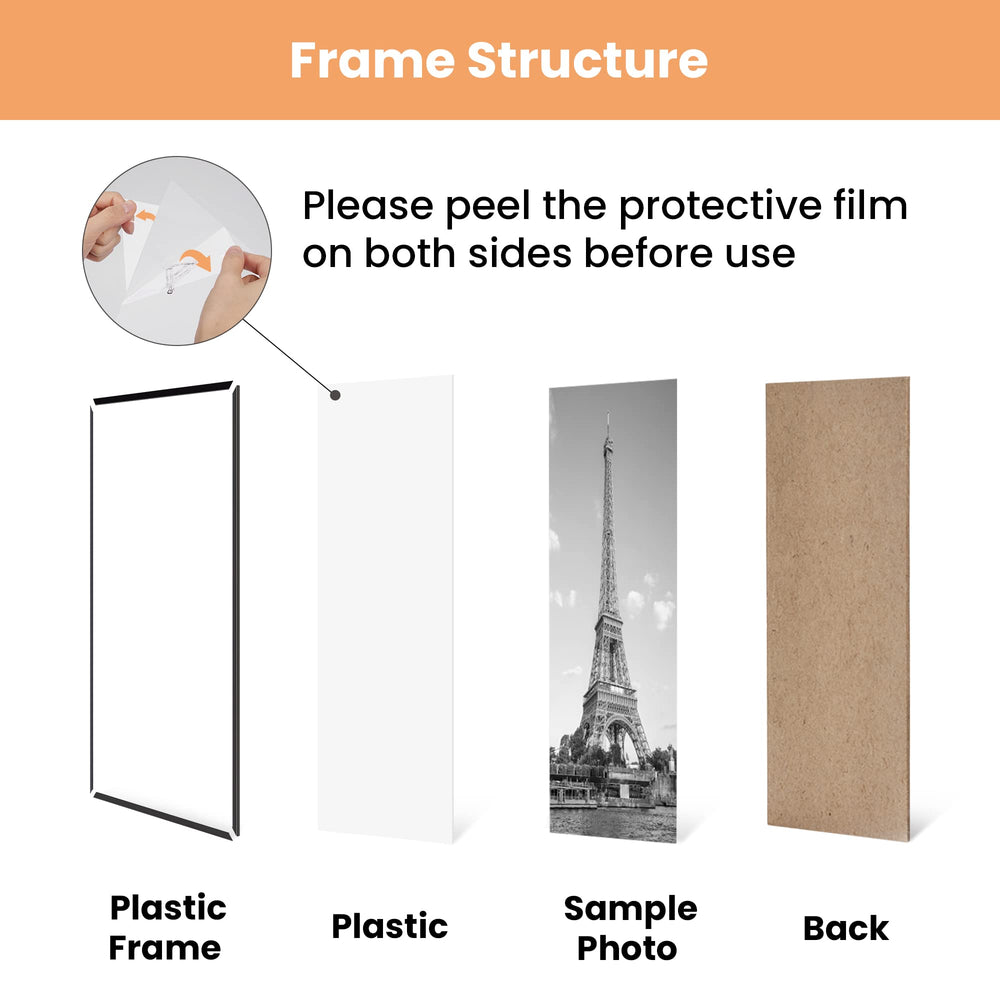 upsimples reverso con ganchos permite montaje vertical u horizontal