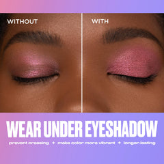 Urban Decay aplicador flocked en primer plano para aplicación precisa y controlada