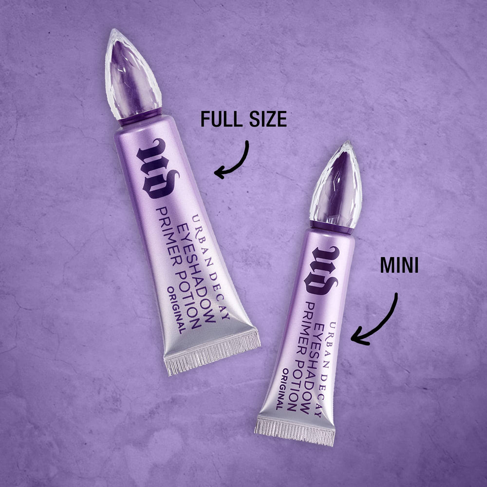 URBAN DECAY etiqueta con ingredientes y beneficios claros y legibles