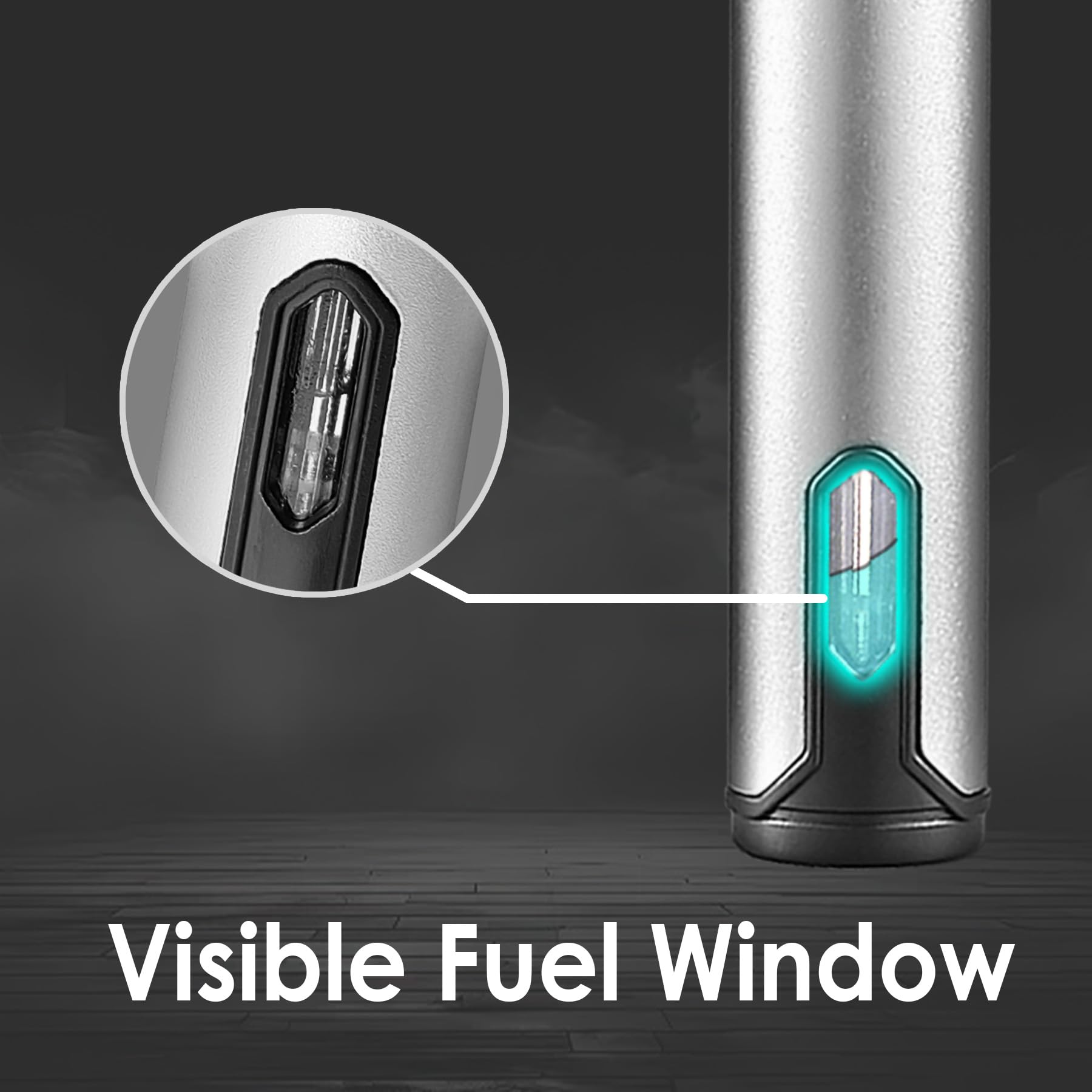 Urgrette ventana visible del nivel de gas para control fácil