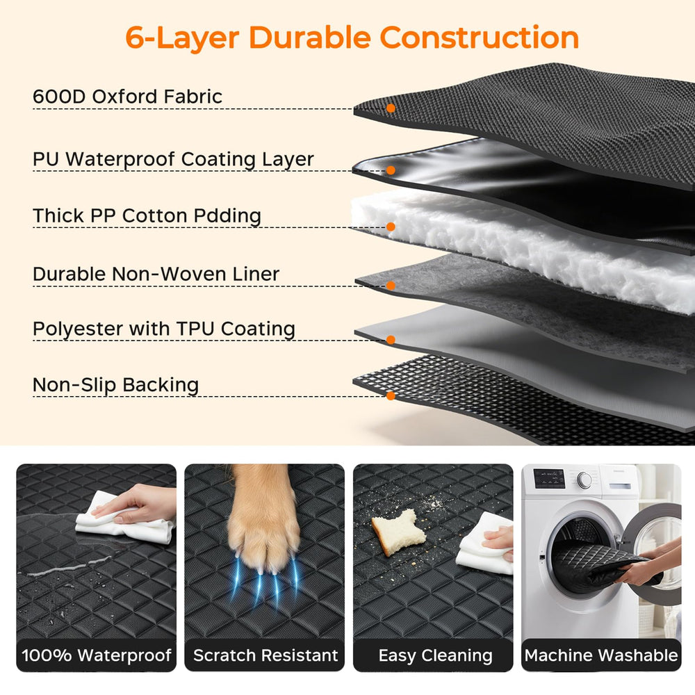URPOWER funda junto a una regla para mostrar dimensiones exactas