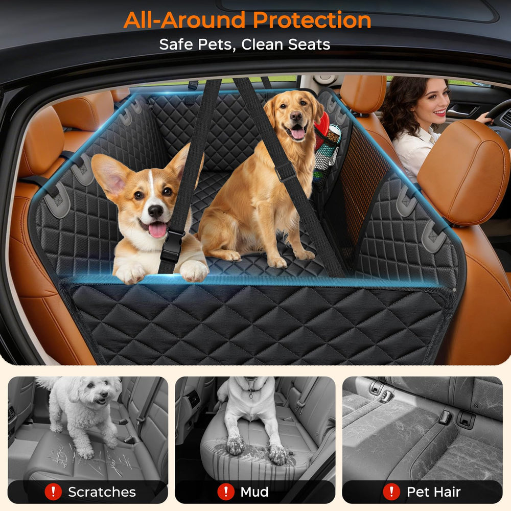 URPOWER instalada en SUV con perro, viaje seguro y cómodo