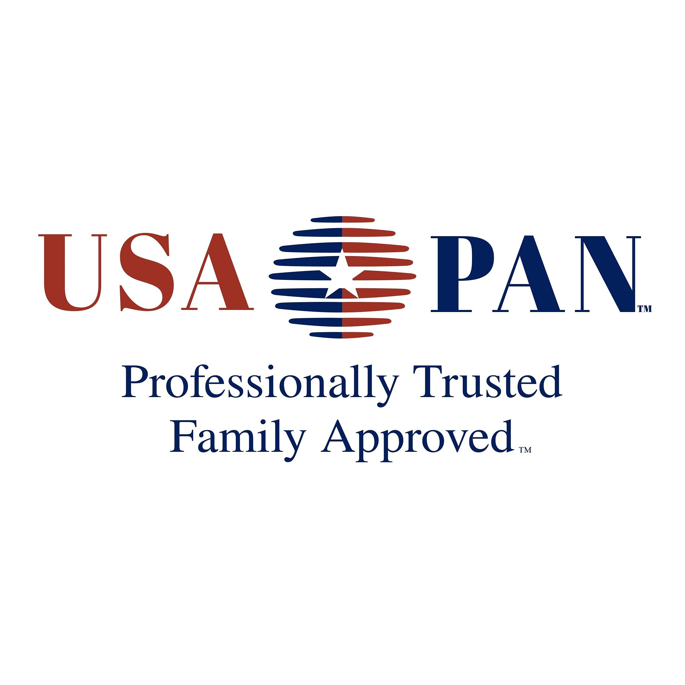 USA Pan comparación de tamaño en horno tostador para ajuste perfecto
