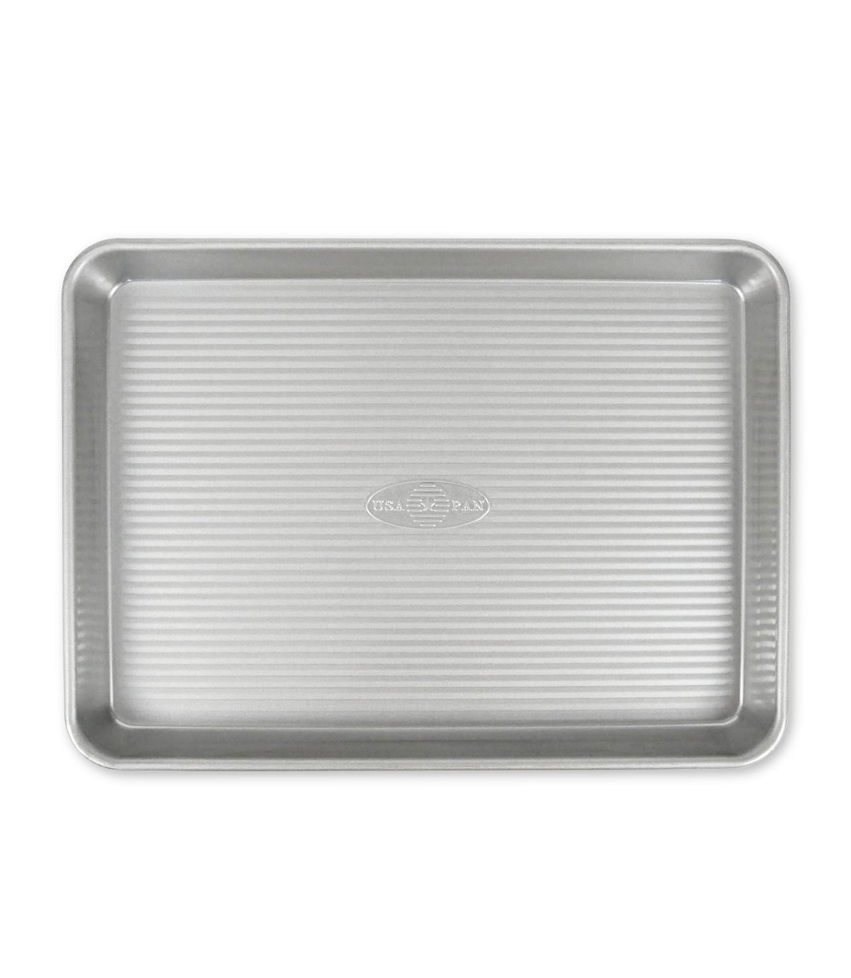 USA Pan vista frontal de la bandeja quarter sheet para hornear uniformemente