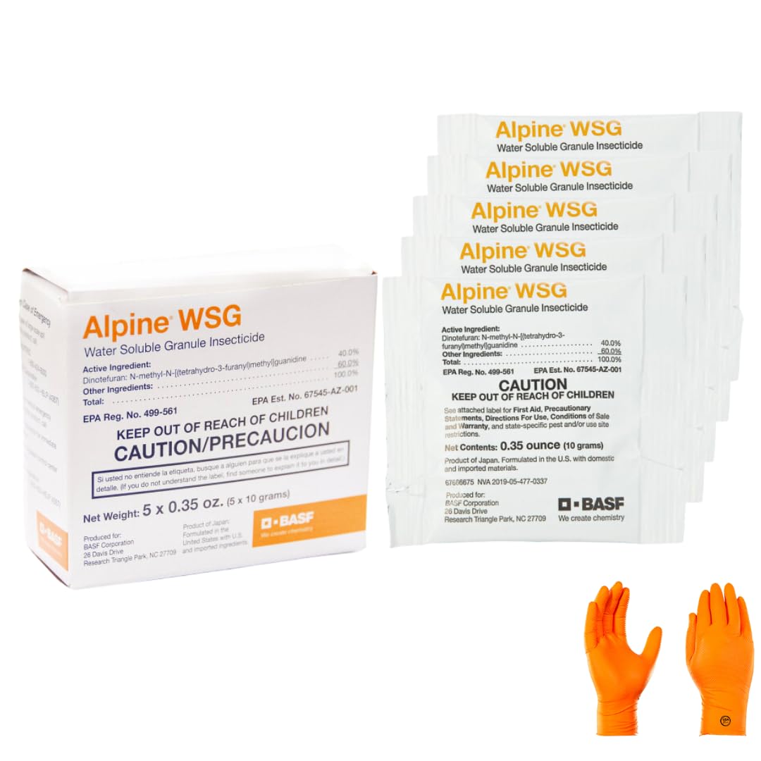 USA Supply Alpine WSG frente del paquete mostrando sobres y marca para identificación