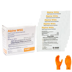 USA Supply Alpine WSG frente del paquete mostrando sobres y marca para identificación