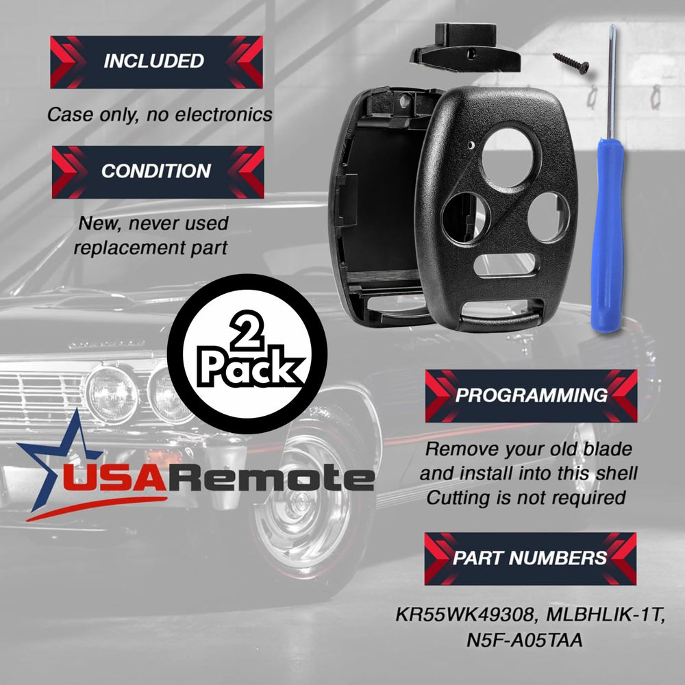 USARemote interior vacío listo para trasladar tu placa y batería originales